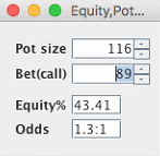 pot odds six plus